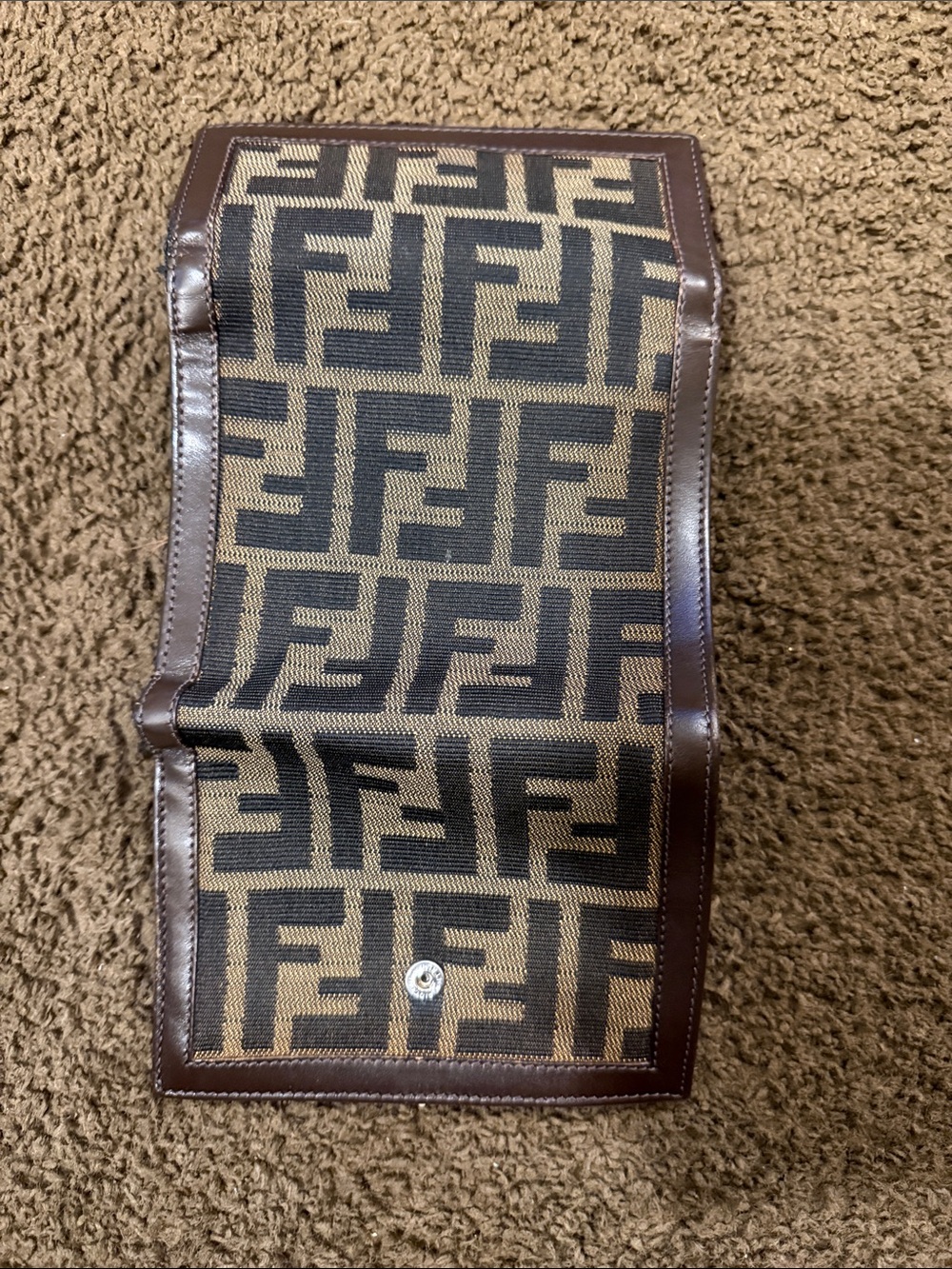 Fendi Zucca Canvas Wallet